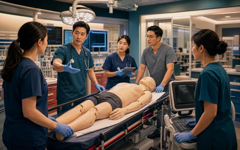 Trauma bay team