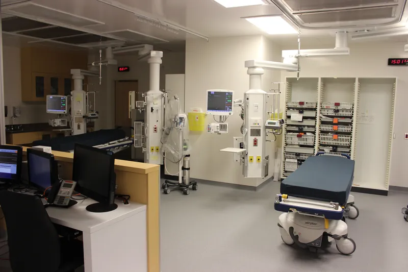 CHUM emergency resuscitation room